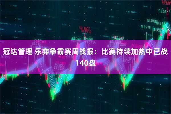 冠达管理 乐弈争霸赛周战报：比赛持续加热中已战140盘